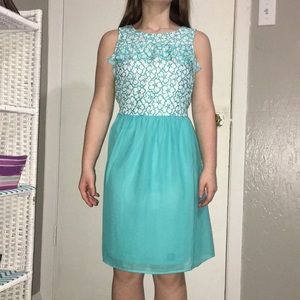 Light blue dress